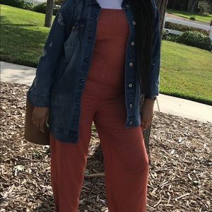 Forever 21 Polka Dot Jumpsuit